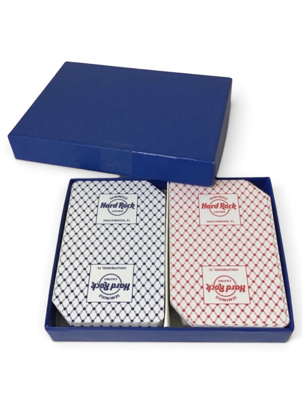 Seminole Hard Rock Casino Playing Cards Hollywood FL Two Played Decks in Box